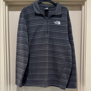 The North Face Gray Quarter-Zip Sweatshirt